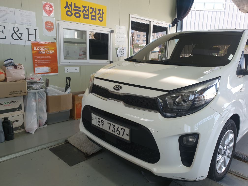 Kia morning 2019 — inspection photo 1