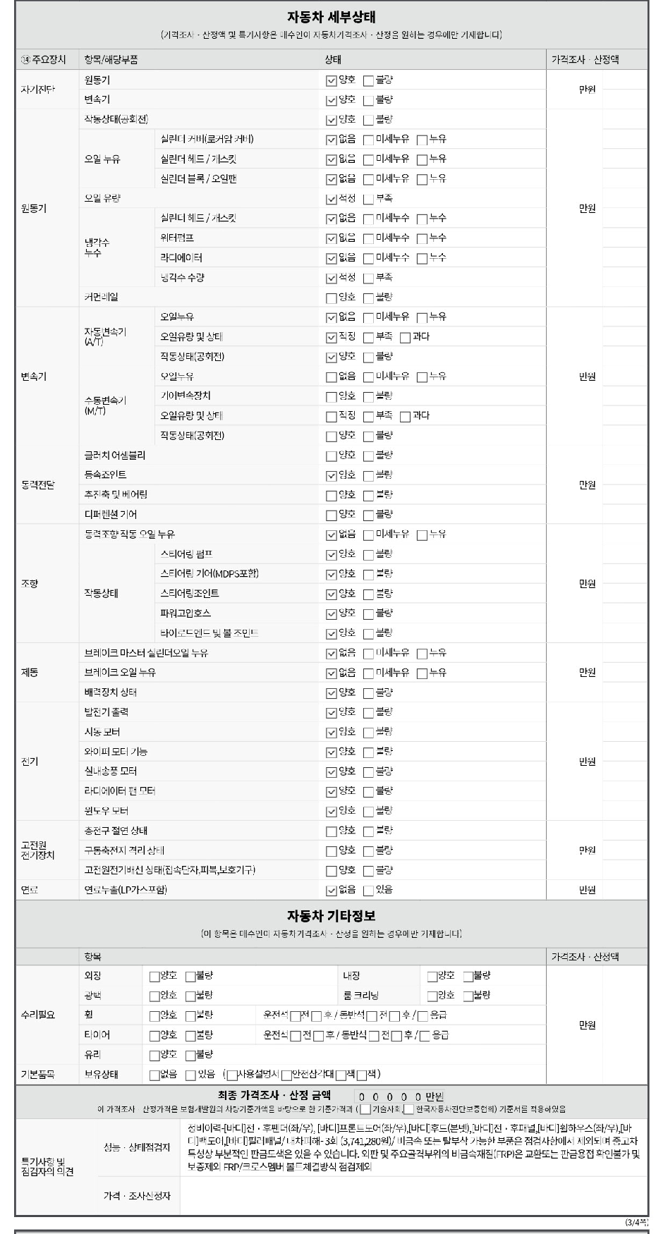Kia morning 2014 — inspection photo 2