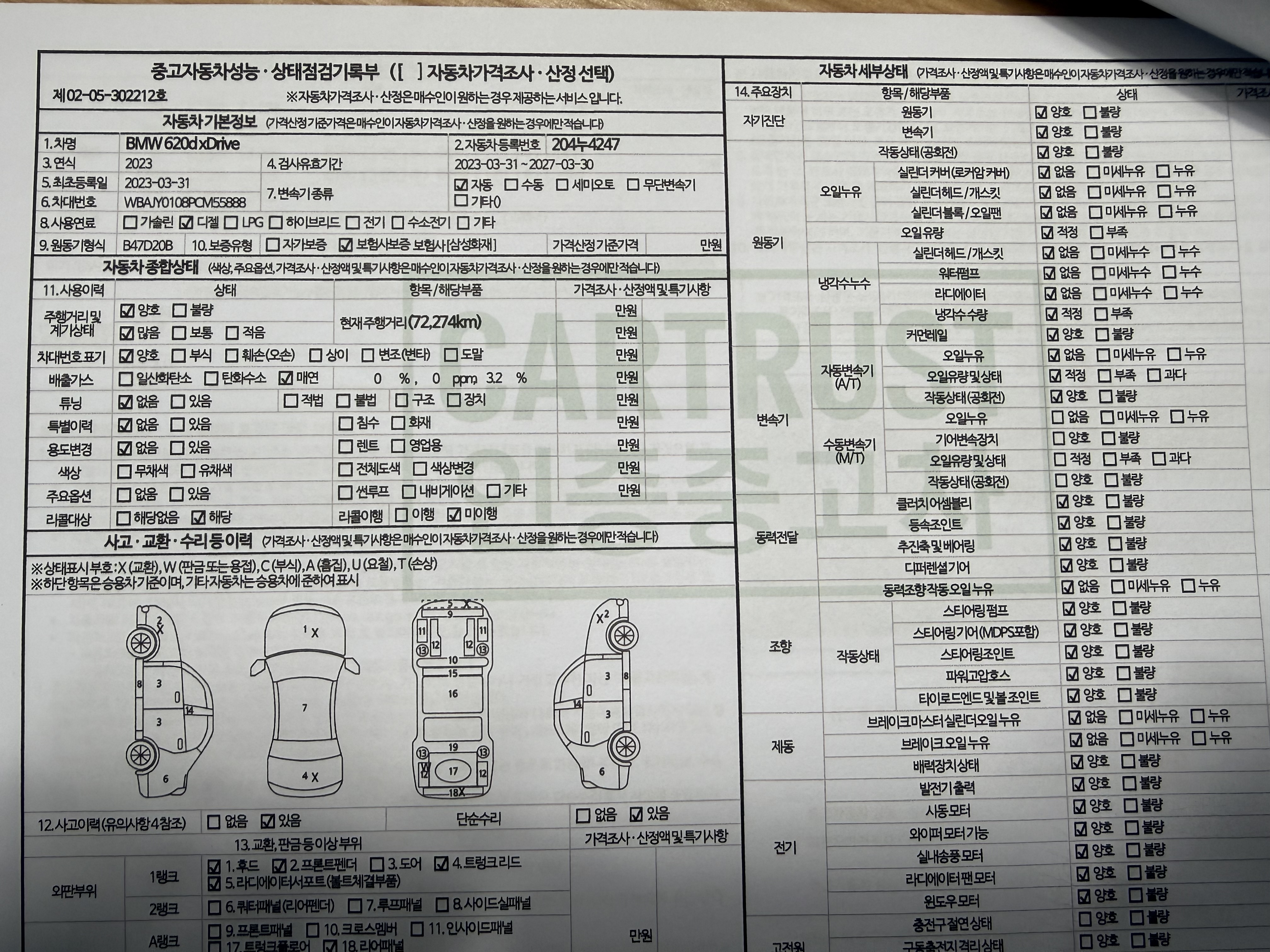 BMW Gran Turismo 2023 — inspection photo 2