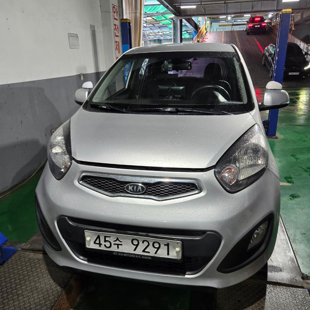 Kia morning 2012 — inspection photo 1