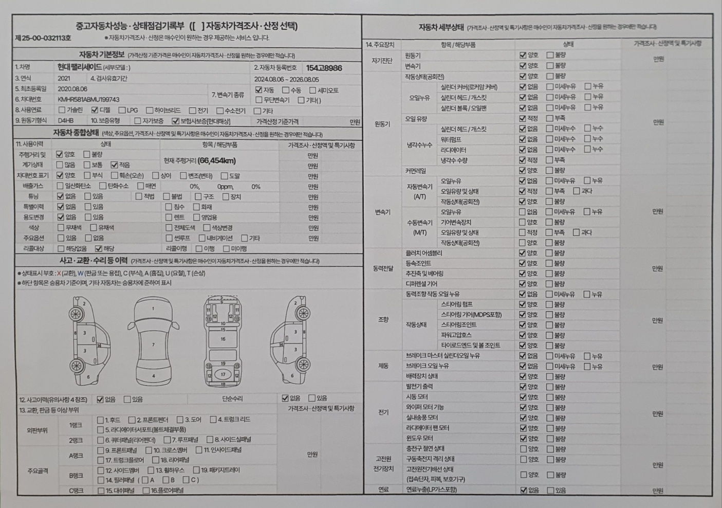 Hyundai Palisade 2021 — inspection photo 3
