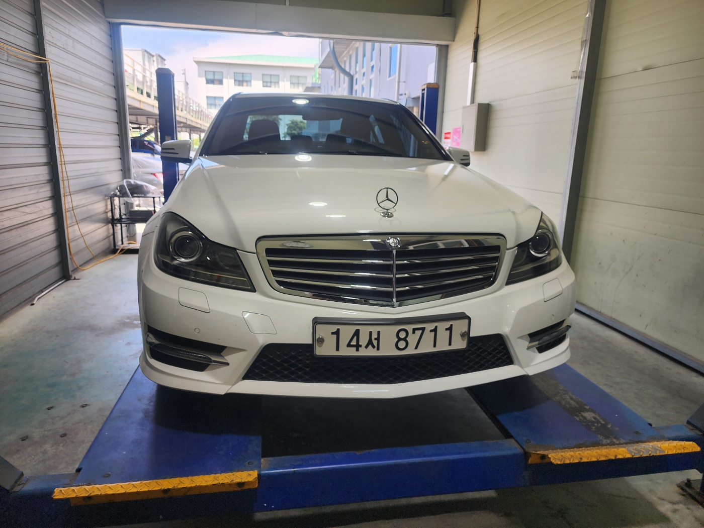 Mercedes-Benz C-Class 2013 — inspection photo 1