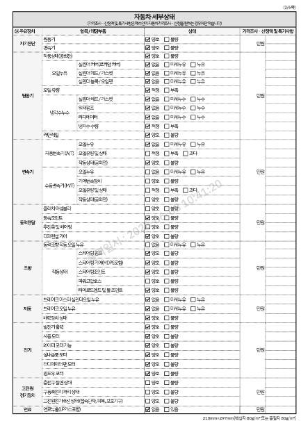 Hyundai Santafe 2016 — inspection photo 2