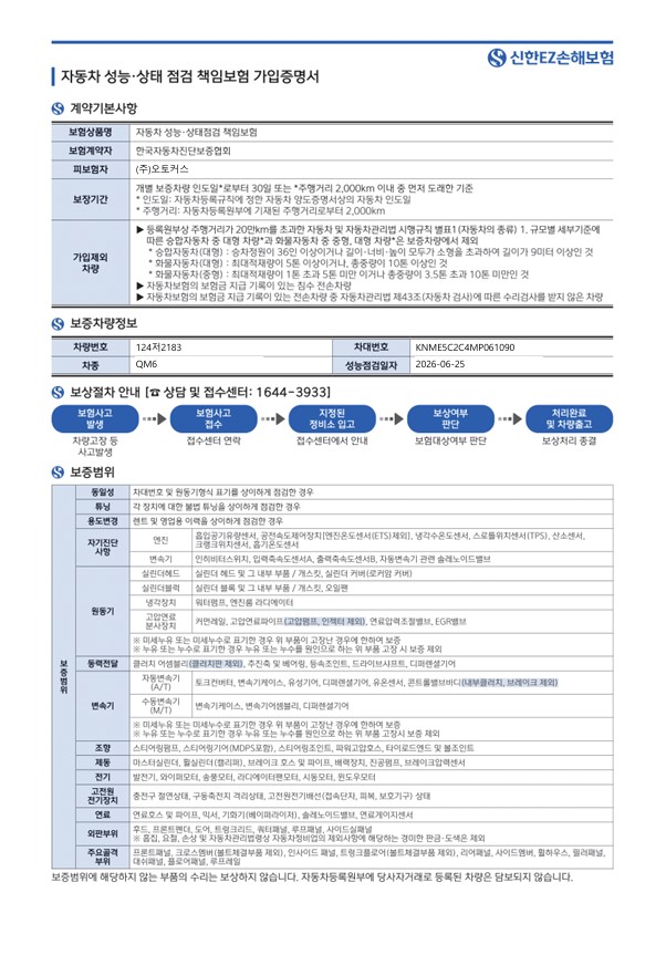 Renault Korea QM6 2021 — inspection photo 3