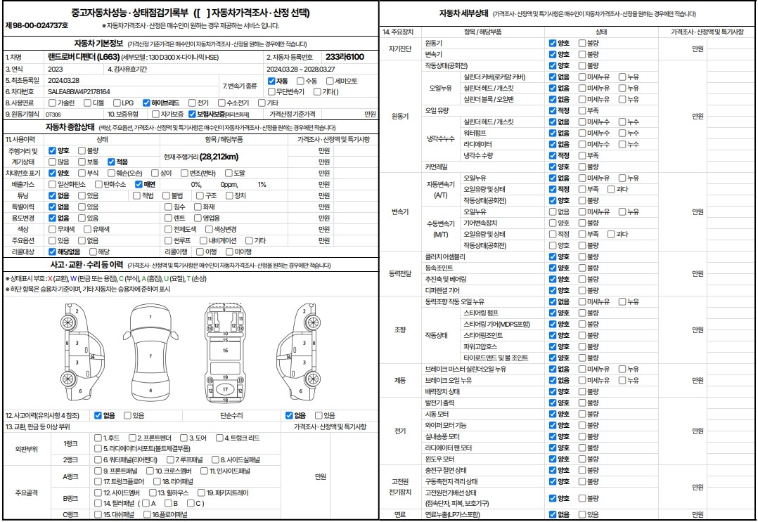 Land Rover Defender 2023 — inspection photo 1