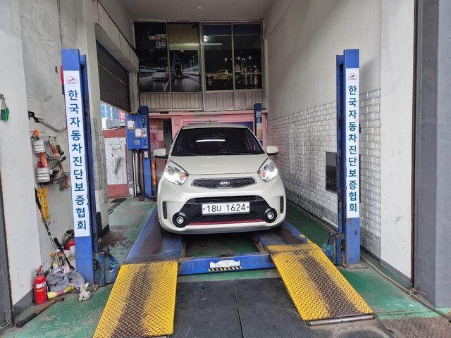 Kia morning 2016 — inspection photo 1