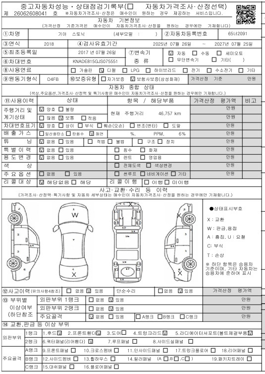 Kia Stonic 2018 — inspection photo 1