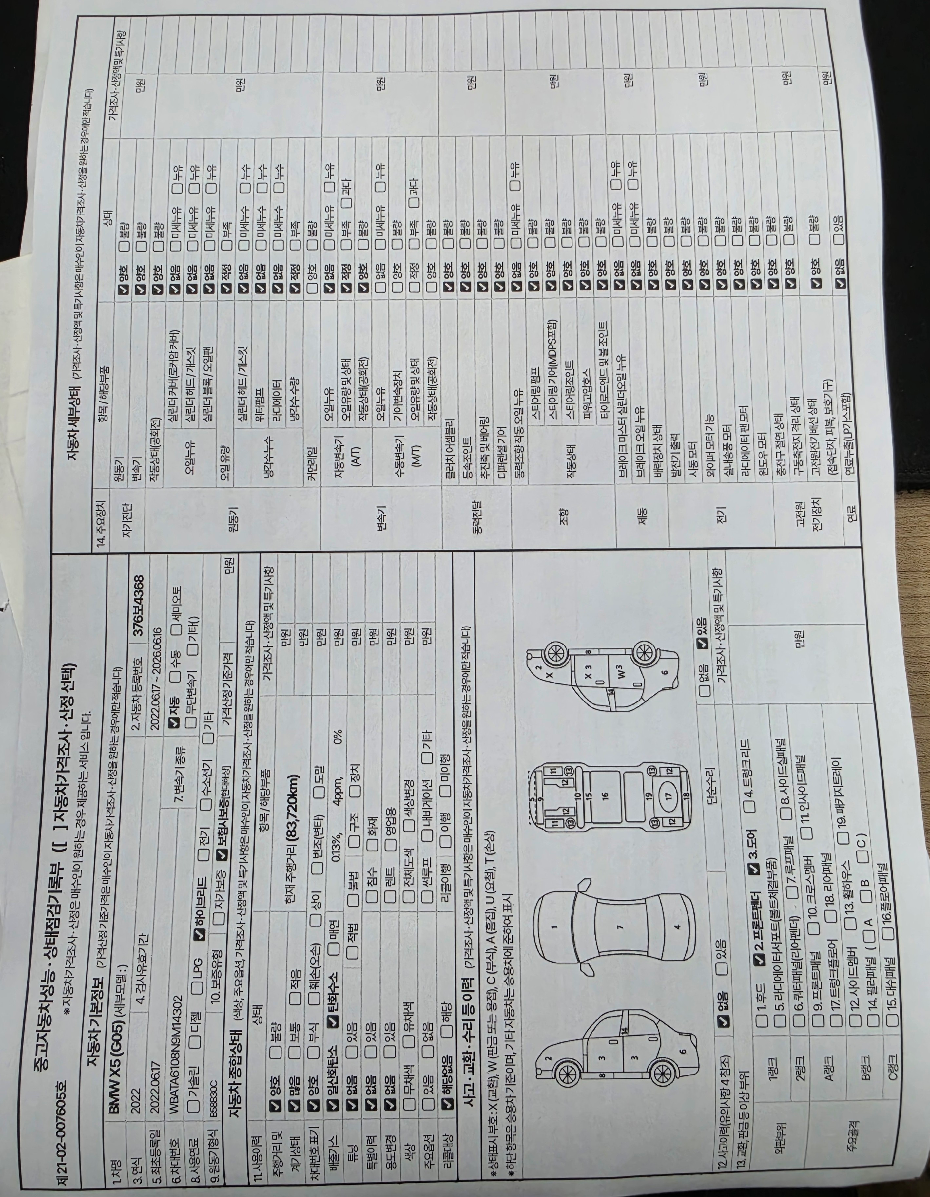 BMW X5 2022 — inspection photo 1