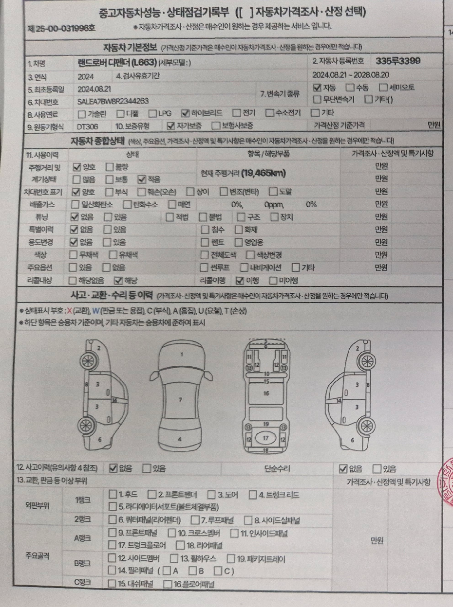 Land Rover Defender 2024 — inspection photo 1