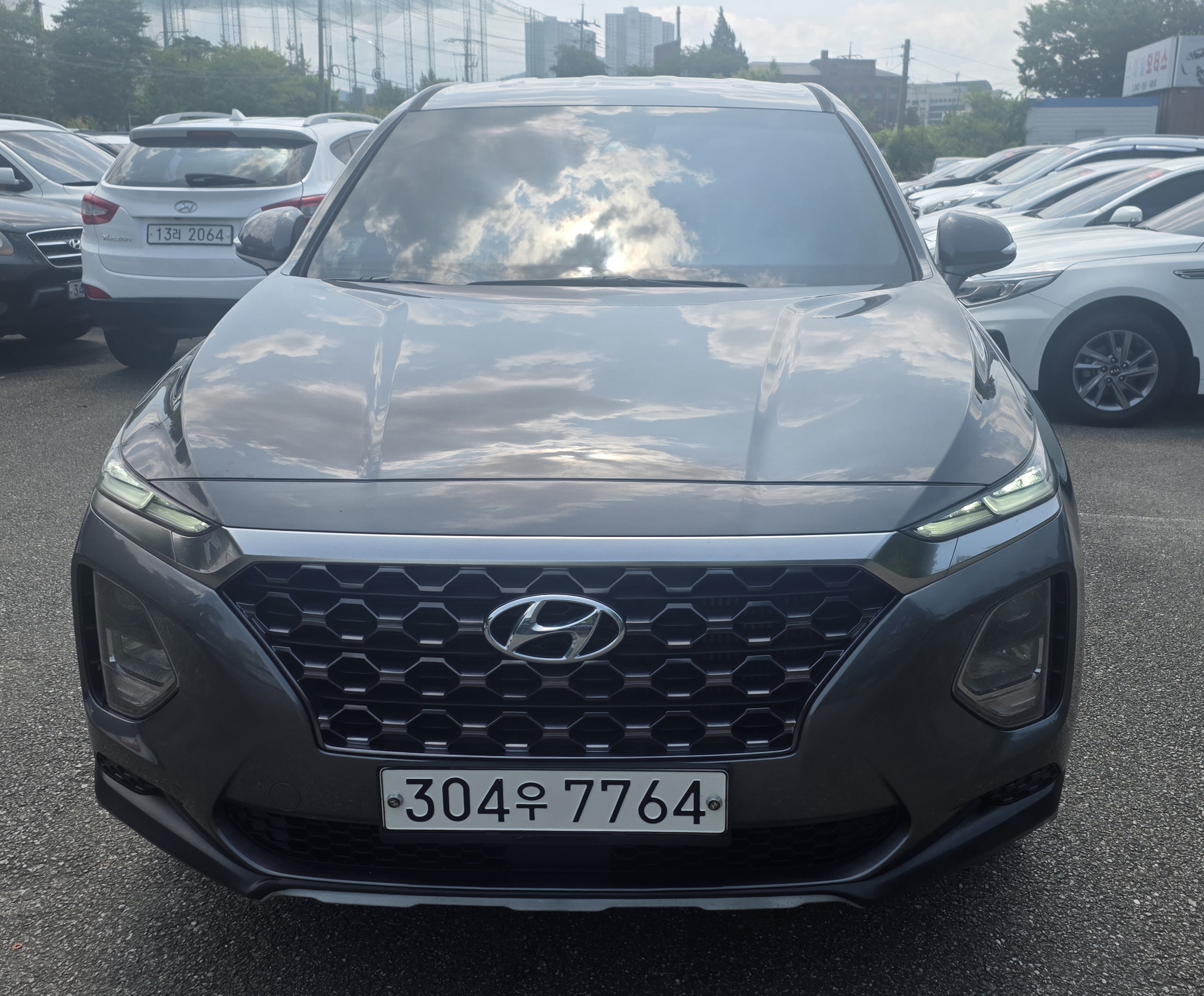 Hyundai Santafe 2020 — inspection photo 1