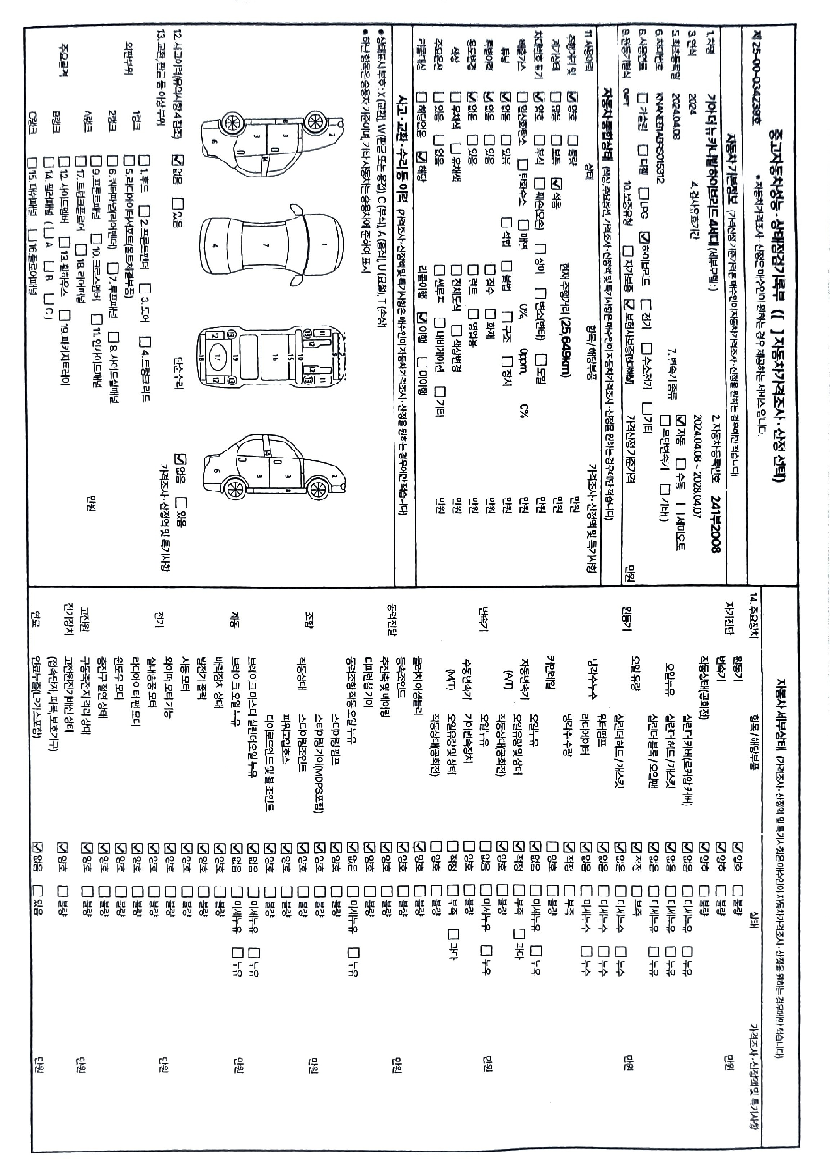 Kia Canival 2024 — inspection photo 1