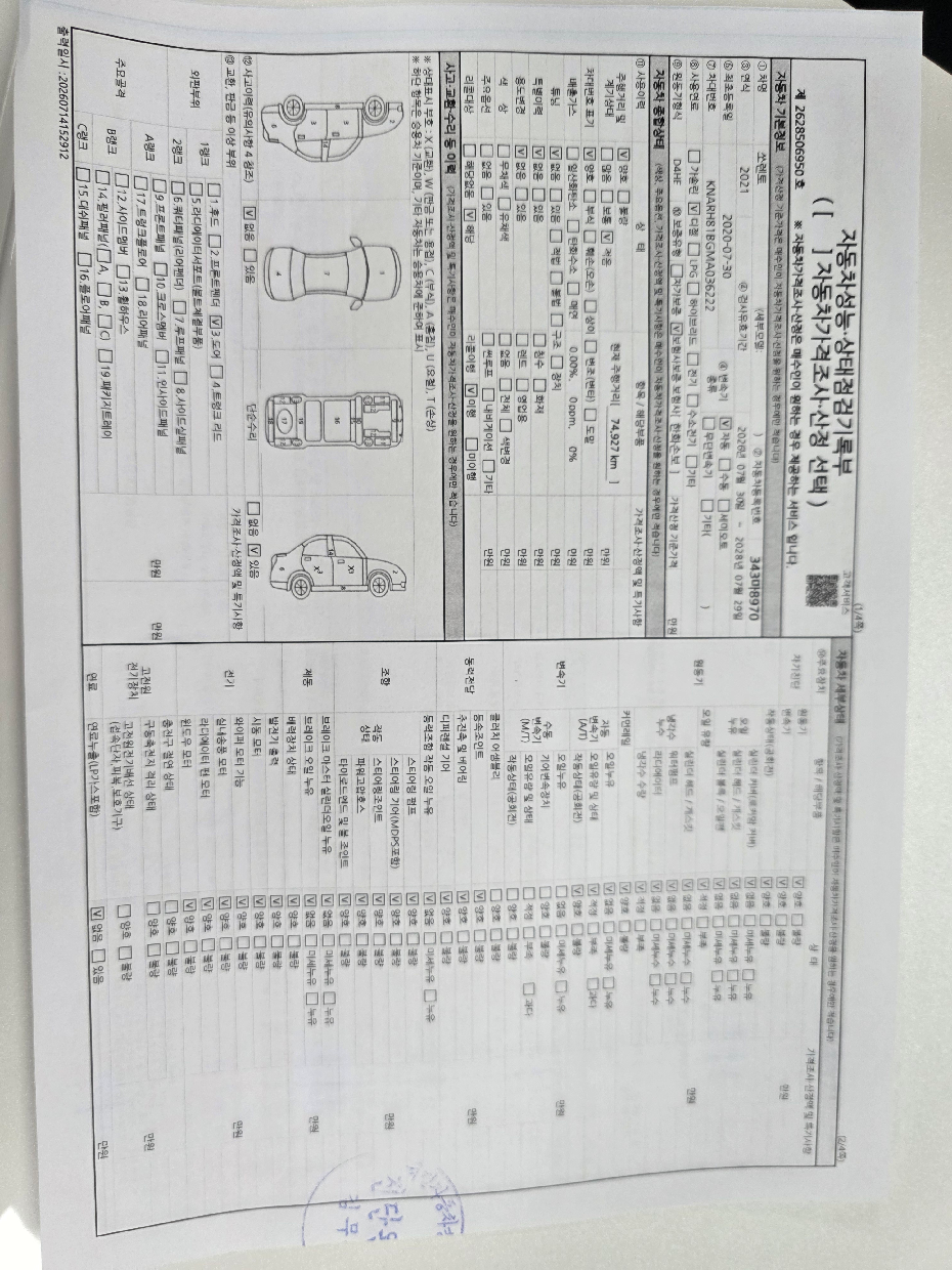 Kia Sorento 2021 — inspection photo 1