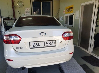 Renault Korea SM3 2011 — inspection photo 2