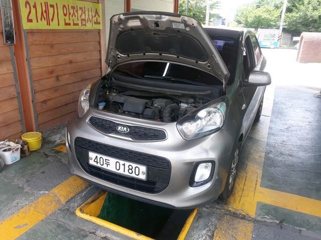 Kia morning 2016 — inspection photo 1