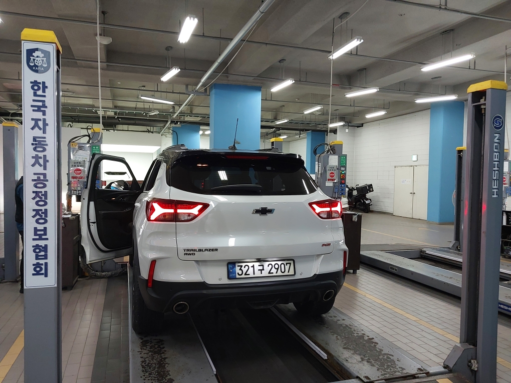 Chevrolet Korea Trailblazer 2021 — inspection photo 2