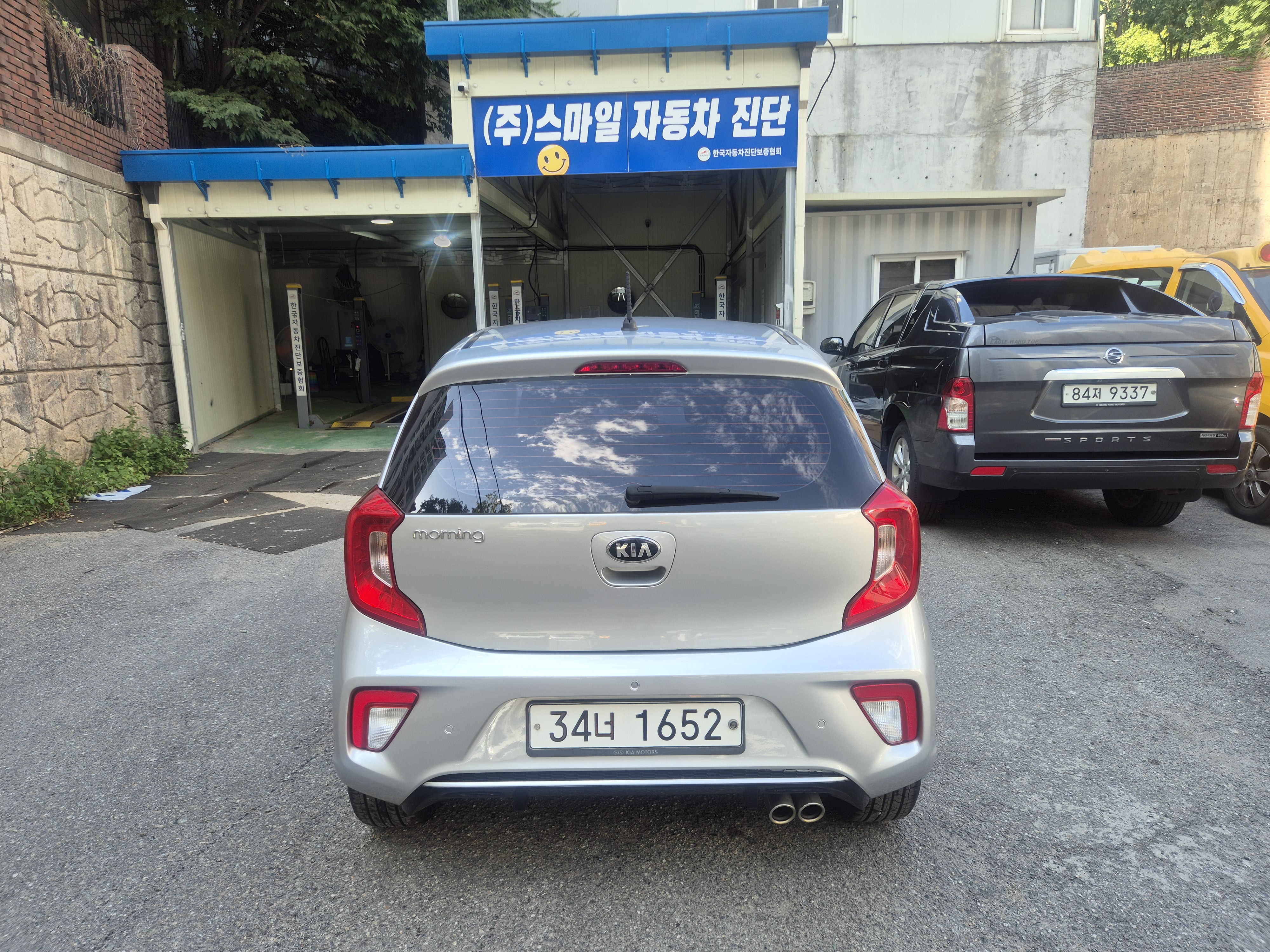 Kia morning 2017 — inspection photo 2