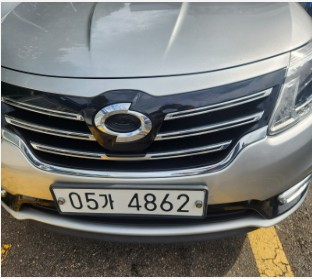 Renault Korea SM5  2017 — inspection photo 1