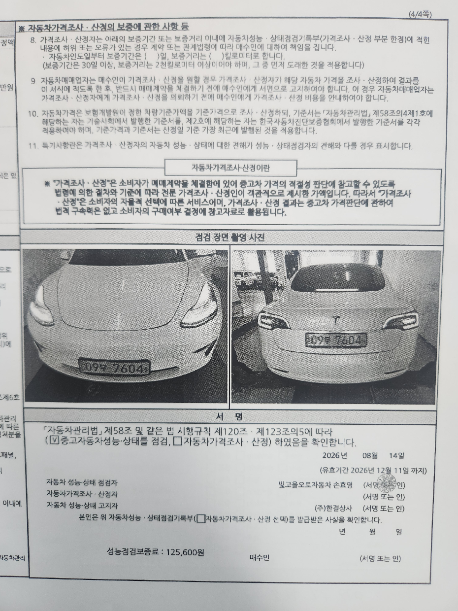 Tesla Model 3 2021 — inspection photo 4