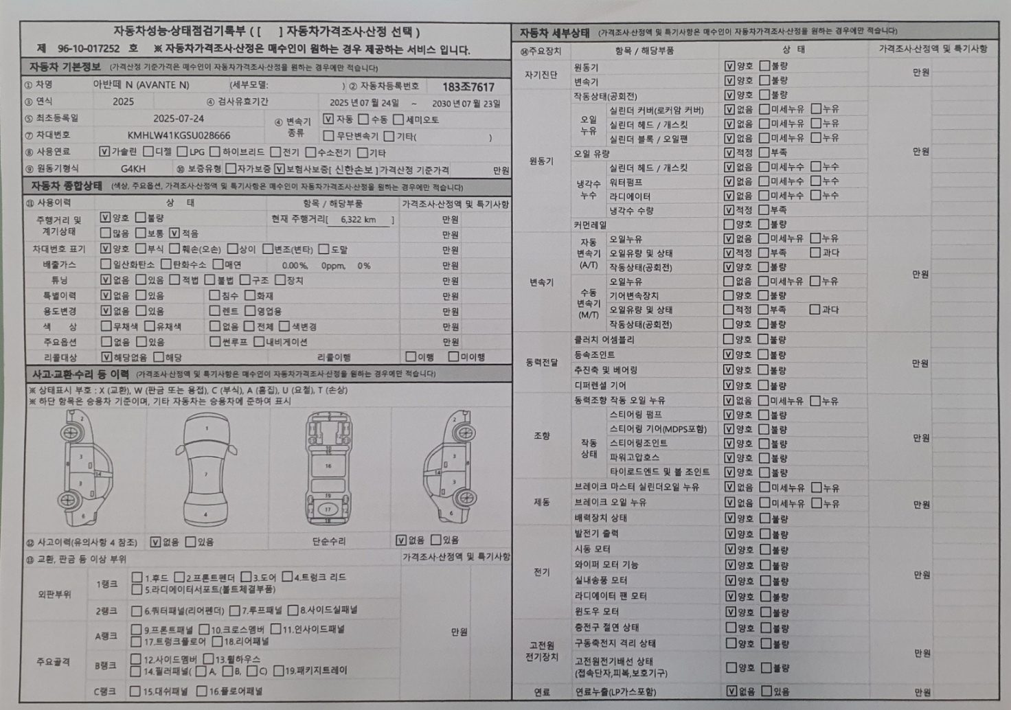 Hyundai AVANTE 2025 — inspection photo 3