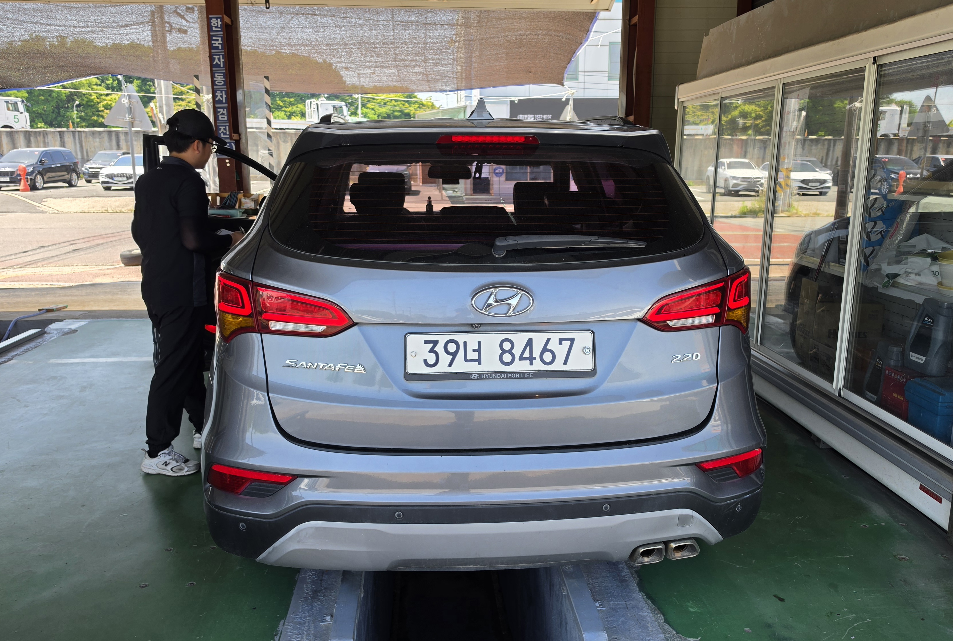 Hyundai Santafe 2018 — inspection photo 2