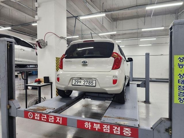 Kia morning 2012 — inspection photo 2