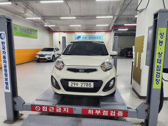 Kia morning 2012 — inspection photo 1