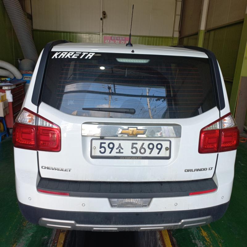 Chevrolet Korea Orlando 2018 — inspection photo 2
