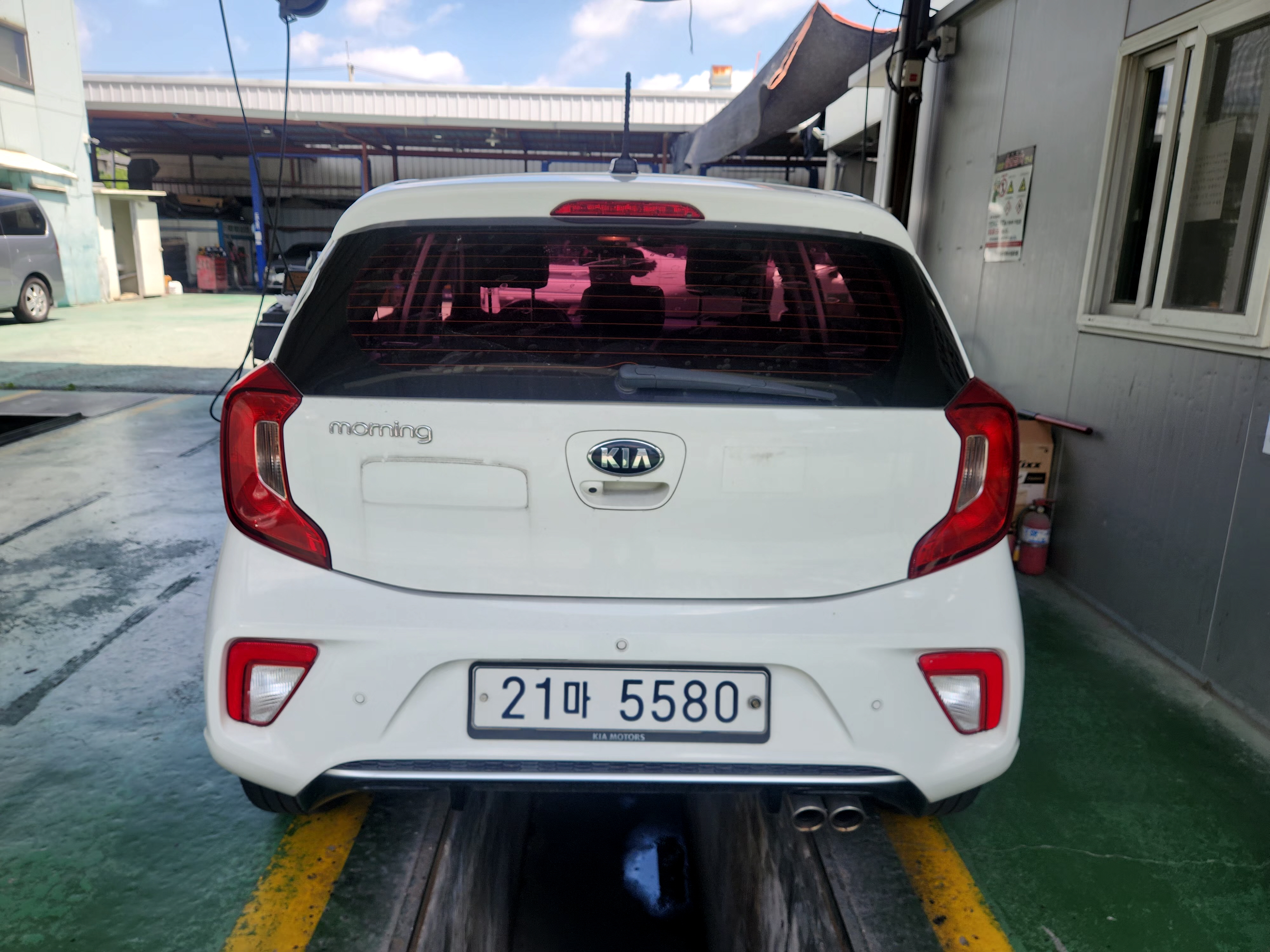 Kia morning 2017 — inspection photo 2