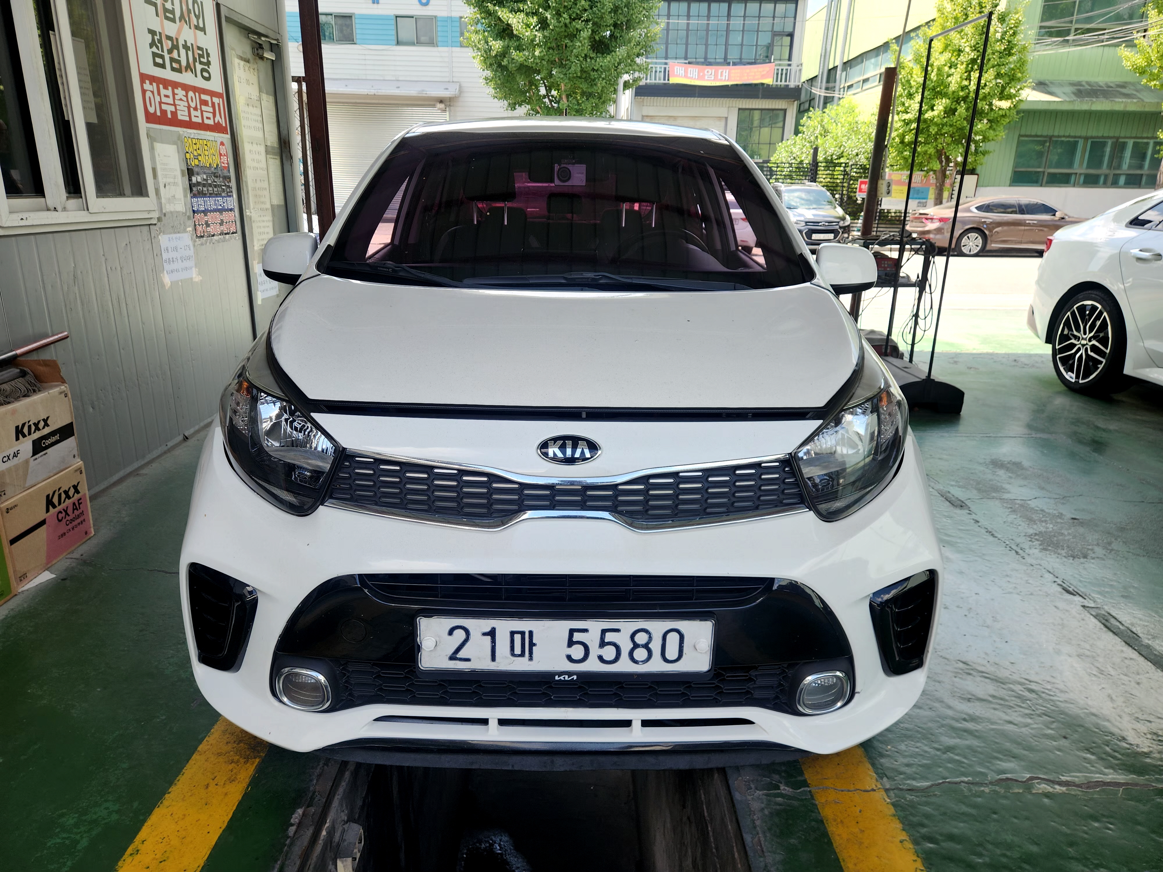 Kia morning 2017 — inspection photo 1