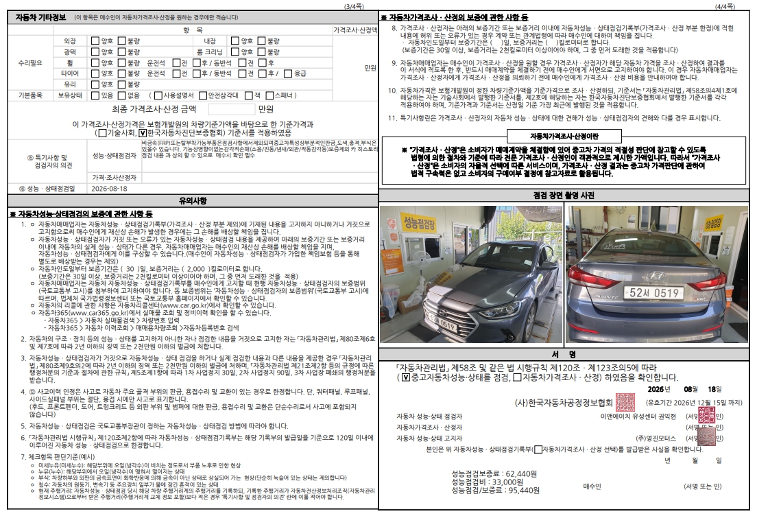 Hyundai AVANTE 2016 — inspection photo 4