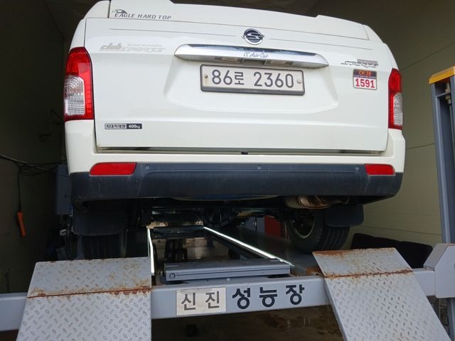 KG Mobility KORANDO 2014 — inspection photo 2