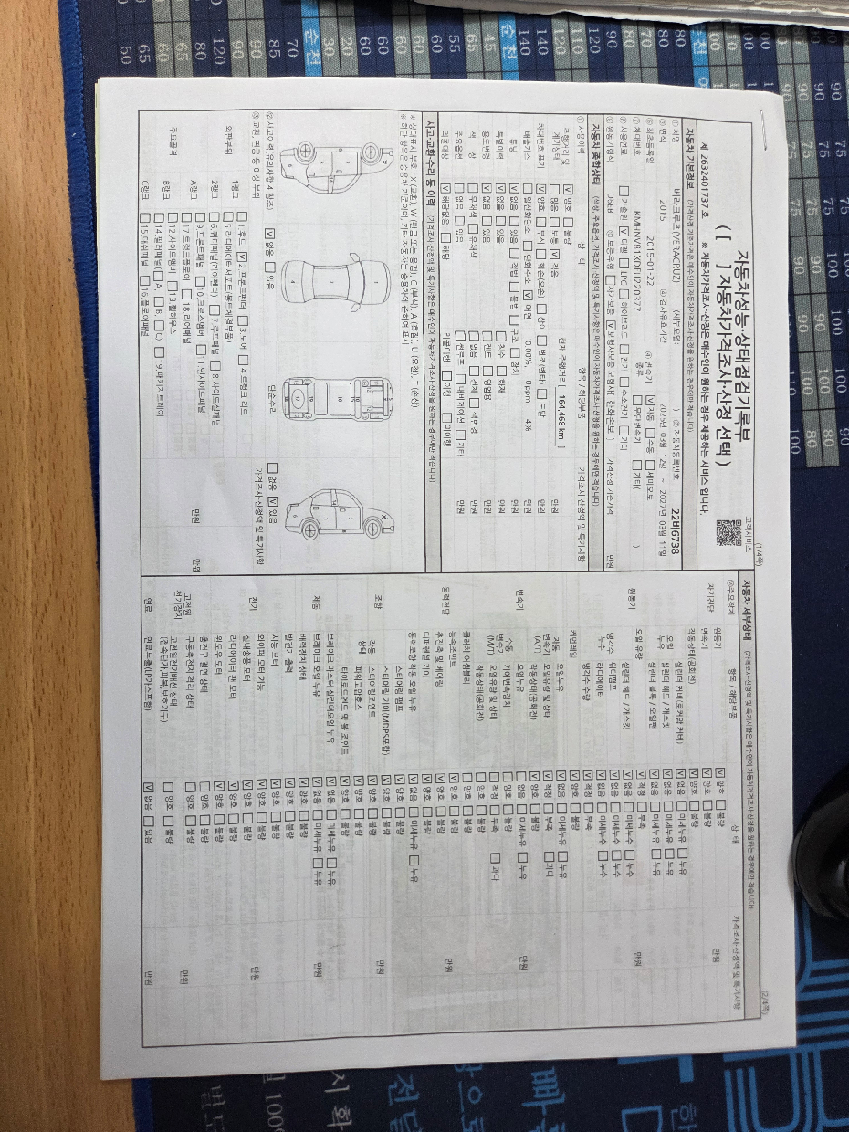 Hyundai Veracruz 2015 — inspection photo 1