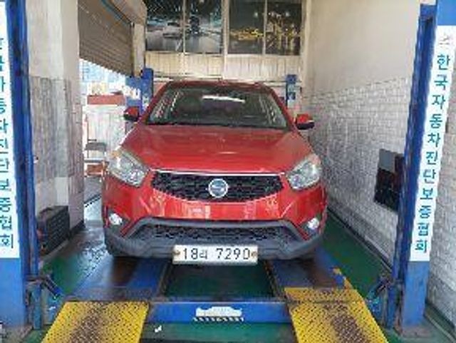 KG Mobility KORANDO 2014 — inspection photo 1
