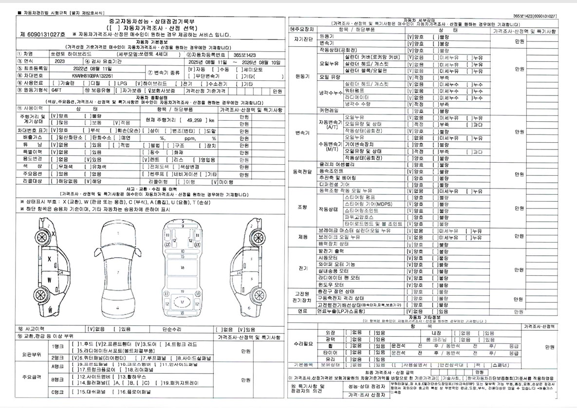 Kia Sorento 2023 — inspection photo 1