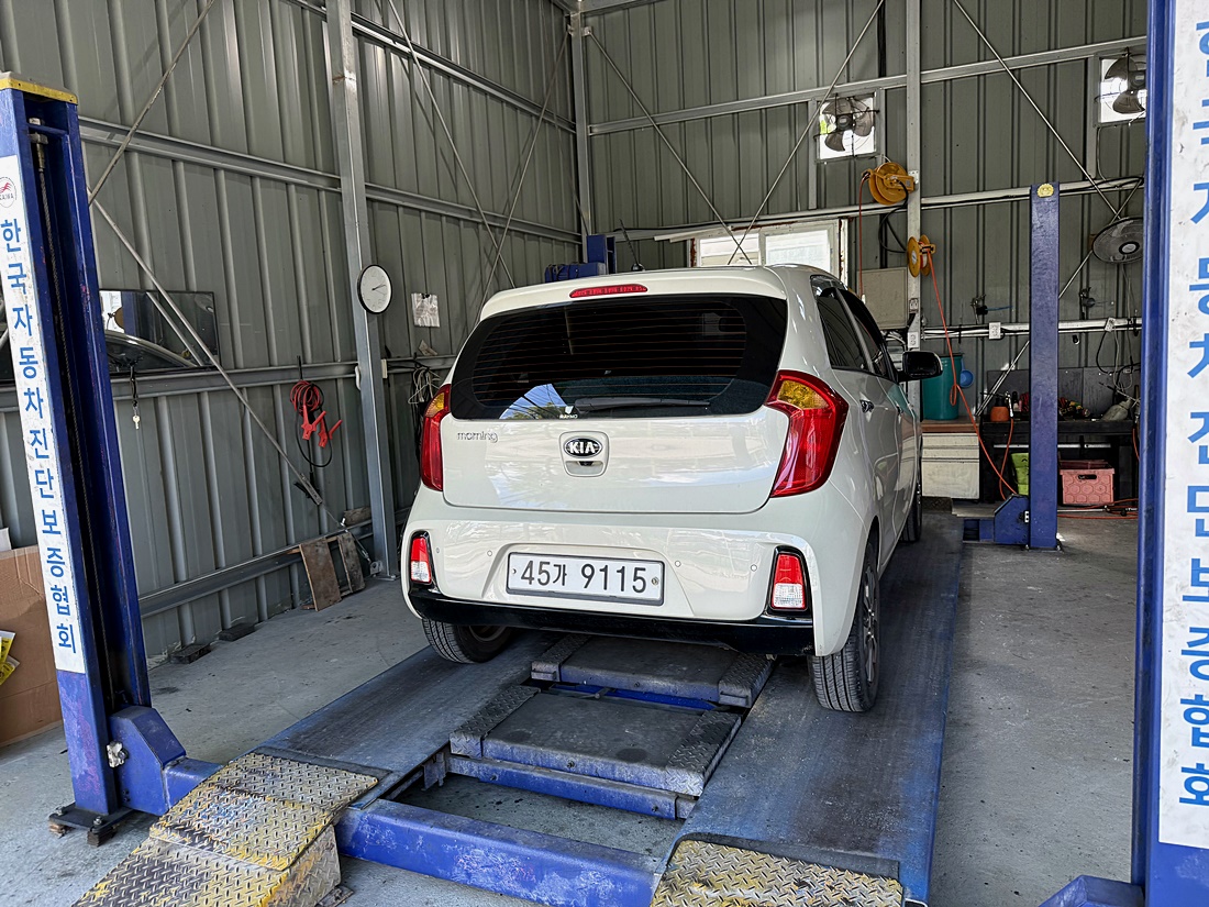 Kia morning 2016 — inspection photo 2