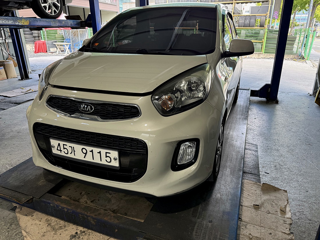 Kia morning 2016 — inspection photo 1
