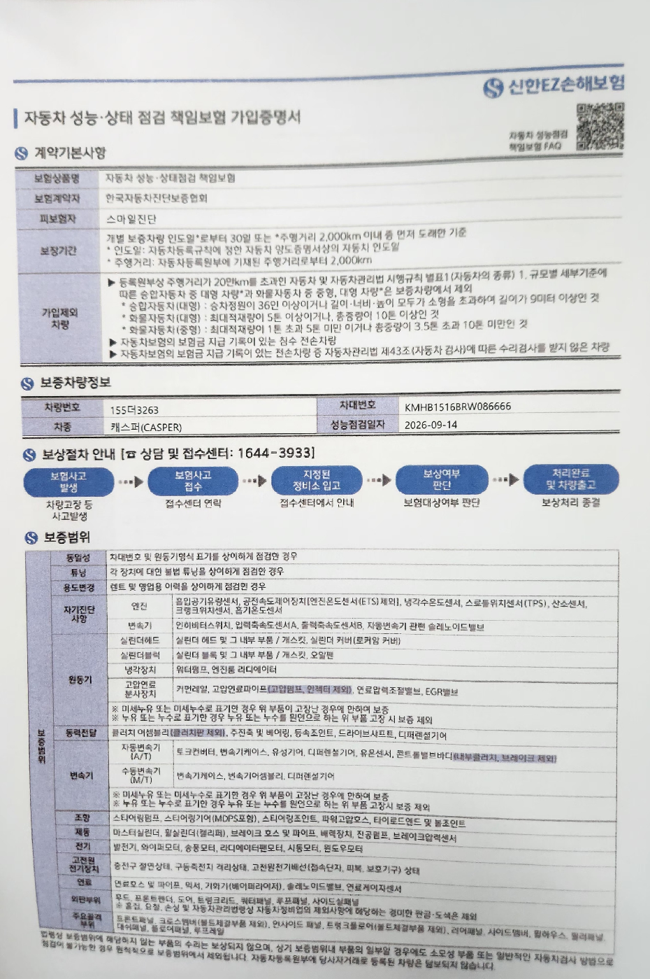 Hyundai Casper 2024 — inspection photo 5