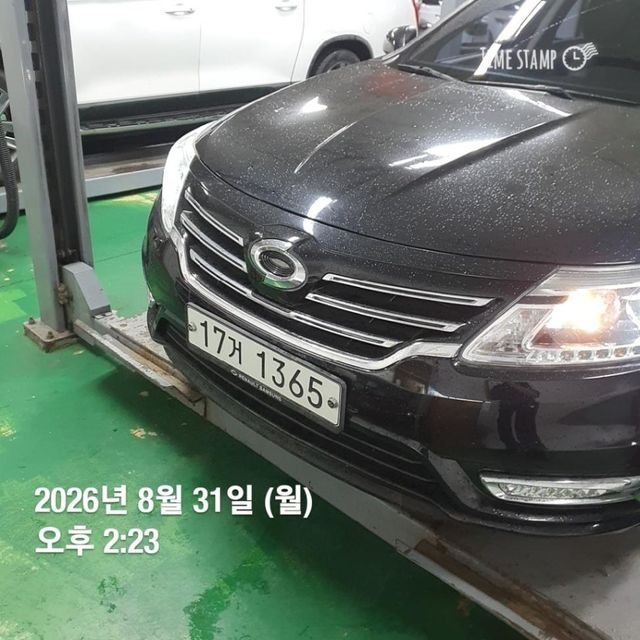 Renault Korea SM5  2017 — inspection photo 1