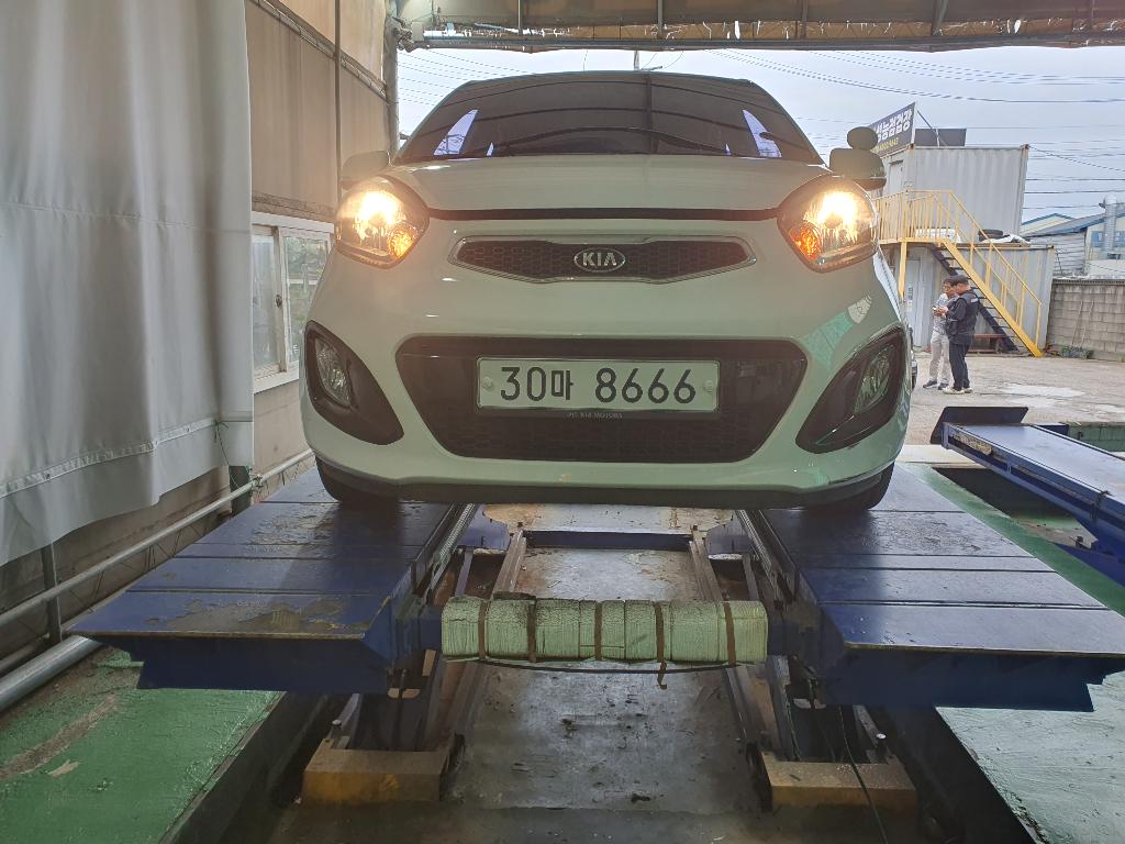 Kia morning 2013 — inspection photo 1