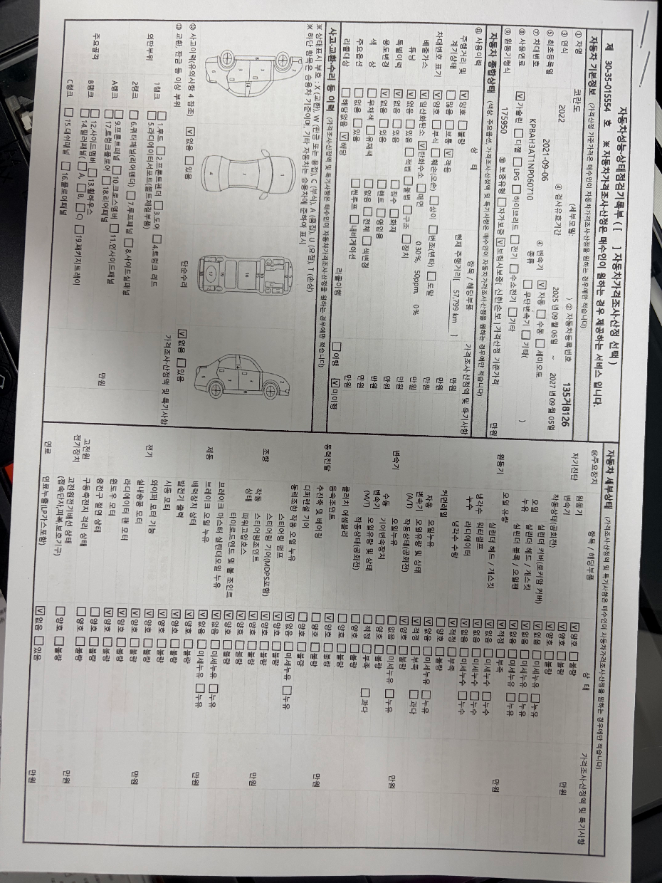 KG Mobility KORANDO 2022 — inspection photo 1