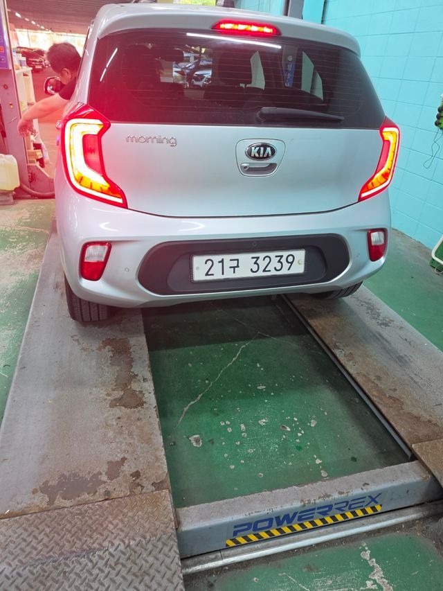 Kia morning 2017 — inspection photo 2