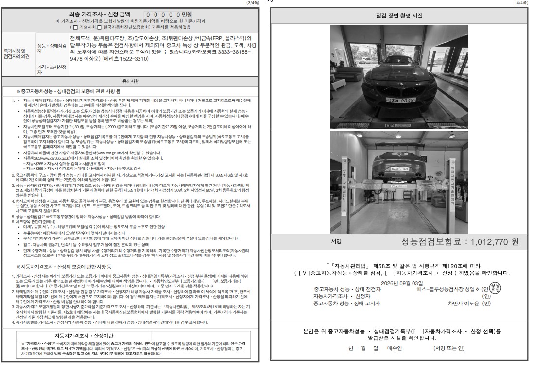 BMW Z4 2009 — inspection photo 2