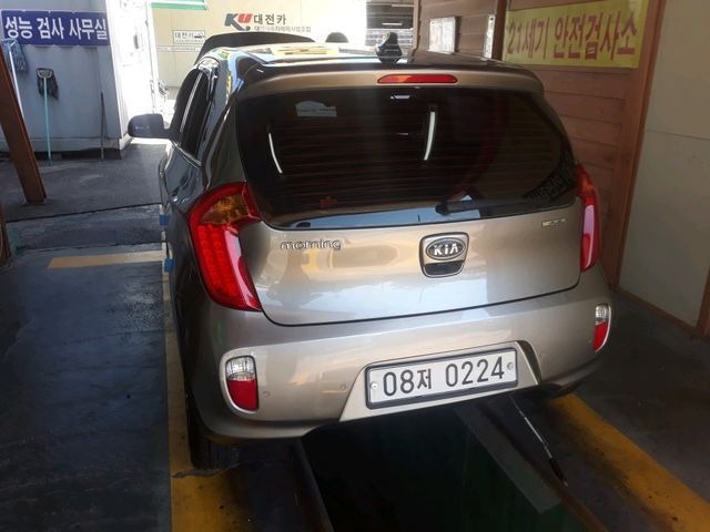 Kia morning 2012 — inspection photo 2