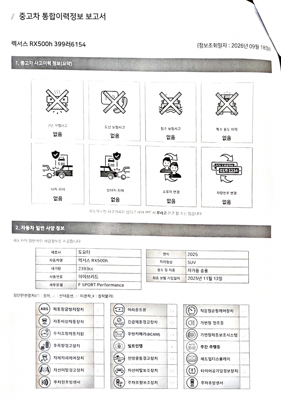 Lexus RX 2025 — inspection photo 3