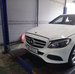 Mercedes-Benz C-Class 2017 — inspection photo 1