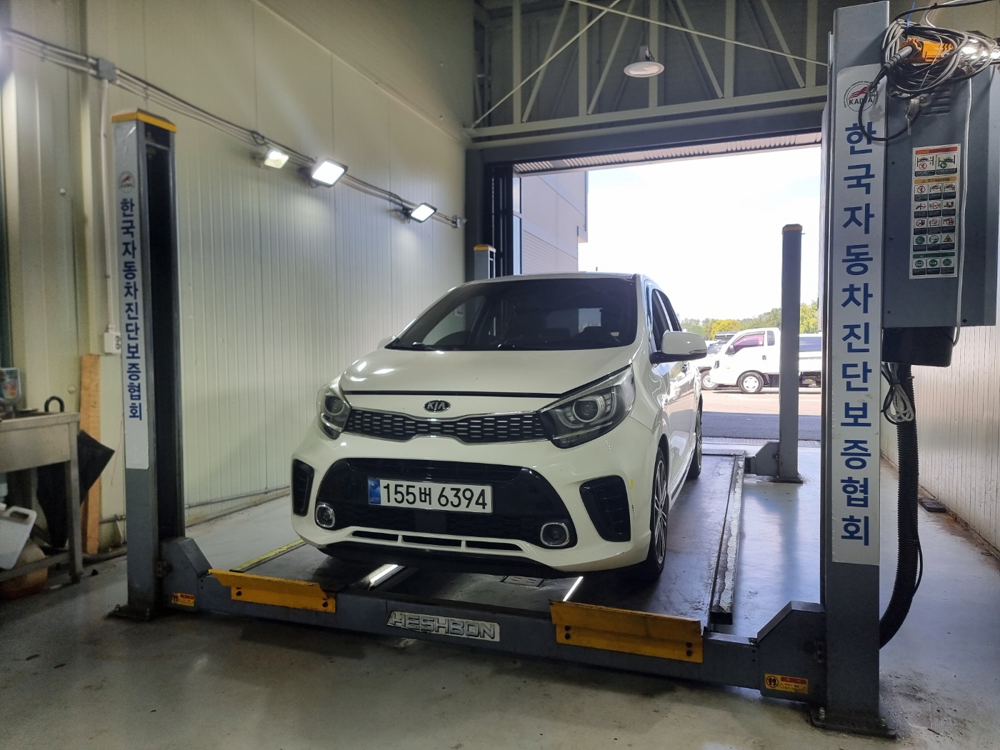 Kia morning 2018 — inspection photo 1