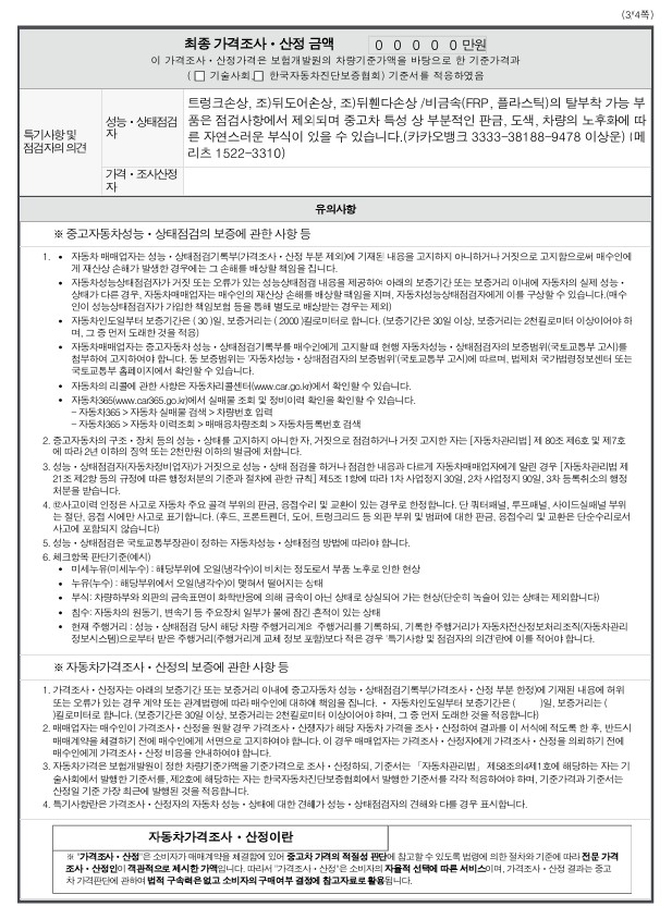 Kia RAY 2018 — inspection photo 3