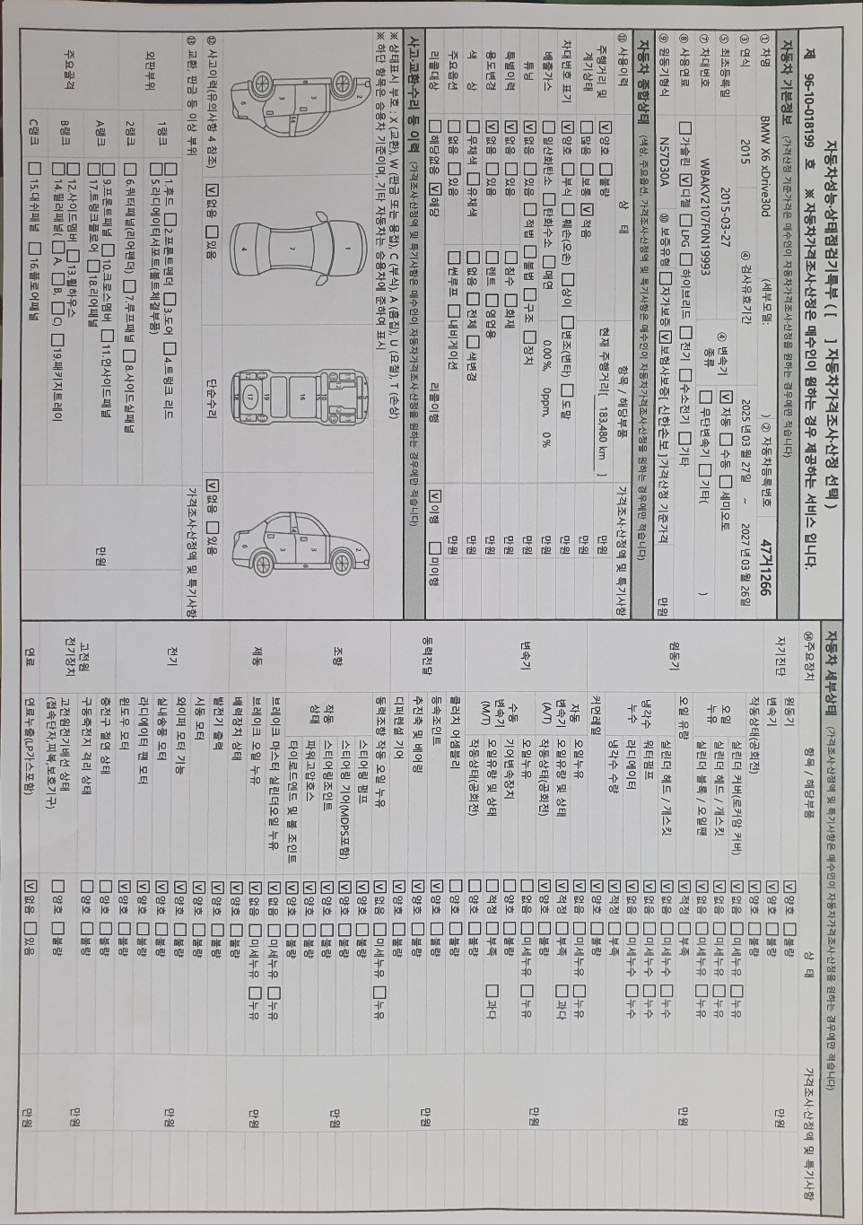 BMW X6 2015 — inspection photo 3