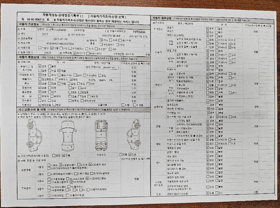 Hyundai Starex 2011 — inspection photo 1