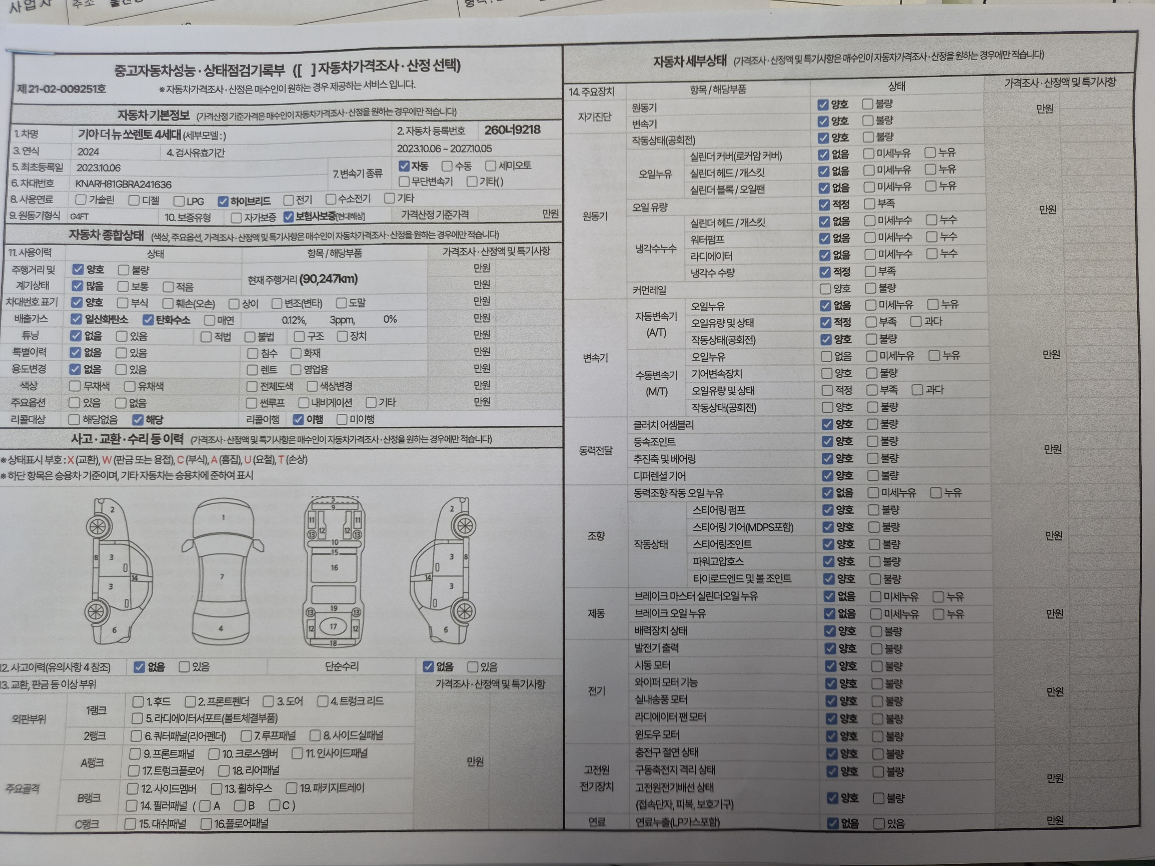Kia Sorento 2024 — inspection photo 1